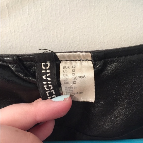 Leather & Suede Moto jacket - Picture 3 of 5